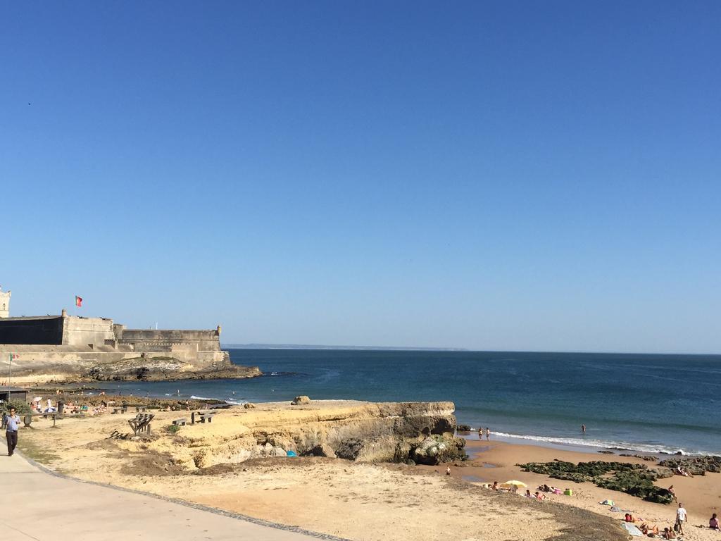 Apartamento 1 Quarto, Com Patio, Em Frente Praia Paço de Arcos Exterior foto